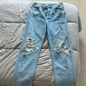 AGOLDE ripped jeans